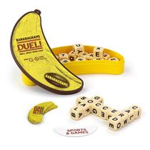 Jogo de viagem Bananagrams Duel Ultimate 2 Player com cartas