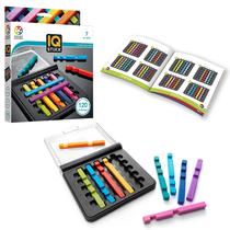 Jogo de viagem SmartGames IQ Stixx Stacking com 120 desafios
