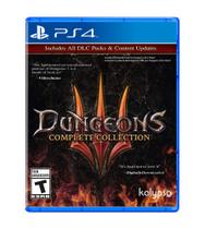 Jogo de Vídeo Deep Silver Dungeons 3 Completo PS4 Jogo de Vídeo Deep Silver Dungeons 3 Completo PS4