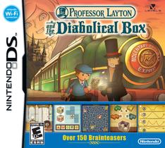 Jogo de Vídeo Nintendo Professor Layton e a Caixa Diabólica Quebra-Cabeça