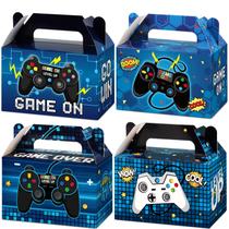 Jogo de vídeo Party Favor Boxes Tevxj, 12 unidades para crianças, azul