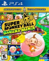 Jogo de Vídeo SEGA Super Monkey Ball Banana Mania PS4 Novo