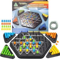 Jogo de xadrez Chain Triangle BVKCZ Funny Triggle Rubber Bands