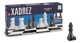Jogo De Xadrez Com Peças Grandes - Nig Brinquedos Jogo De Xadrez Com Peças Grandes - Nig Brinquedos