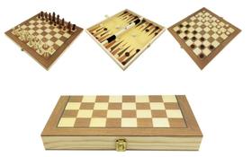 Jogo de Xadrez Dama e Gamão Jogo de Xadrez Dama e Gamão