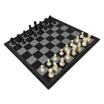 Jogo de Xadrez Dobrável Magnético Imã Peças e Tabuleiro 25cm Jogo de Xadrez Dobrável Magnético Imã Peças e Tabuleiro 25cm