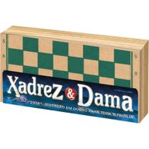 Jogo de Xadrez e Dama Escolar