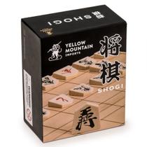 Jogo de Xadrez Japonês Shogi - Madeira - Yellow Mountain Imports Jogo de Xadrez Japonês Shogi - Madeira - Yellow Mountain Imports
