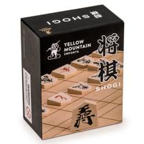 Jogo de xadrez japonês Shogi Yellow Mountain Imports Wooden