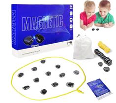 Jogo de xadrez magnético 75F Multiplayer com peças magnéticas