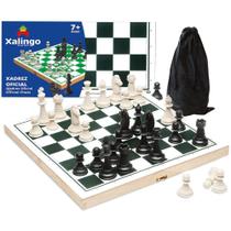 Jogo de xadrez oficial 40x40cm. - XALINGO