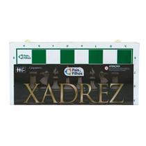 Jogo De Xadrez Oficial Caixa Em Madeira 40cm - Pais E Filhos Jogo De Xadrez Oficial Caixa Em Madeira 40cm - Pais E Filhos
