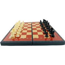 Jogo de Xadrez Premium Magnético de Plástico 20cm