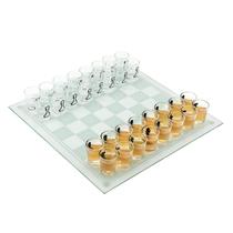Jogo de xadrez Shot Glass True Shot Glass Board Clear Jogo de xadrez Shot Glass True Shot Glass Board Clear