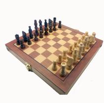 Jogo de Xadrez tabuleiro e peças madeira oficial - Hoyle