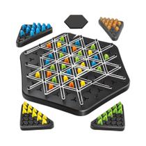 Jogo De Xadrez Triangular De Estratégia Para Crianças E Adultos, Jogo De Tabuleiro Familiar