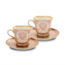 Jogo de Xícara Chá Diceart Bodas de Ouro