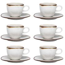 Jogo De Xícara De Chá Ryo Maresia Com Pires 12 Peças Oxford Jogo De Xícara De Chá Ryo Maresia Com Pires 12 Peças Oxford