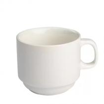 Jogo de Xícara de Chá Sem Pires Empilhavel 200ml - Porcelart - Porcelarte