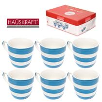 Jogo De Xicara De Porcelana Para Café Hauskraft Com 6 Peças 90ml