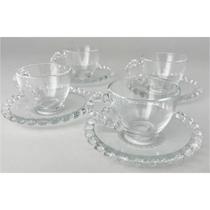 Jogo De Xicaras 12 Peças Com Pires 180ml Veneza