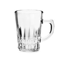 Jogo De Xícaras 220Ml Cristalina De Vidro 6 Peças