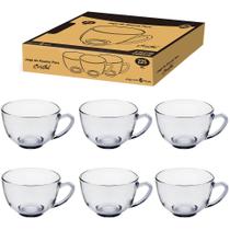 Jogo De Xicaras Café / Chá 225 Ml Com 6 Peças