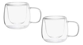 Jogo De Xícaras Caneca Parede Dupla 2 Unidades Mimo Style