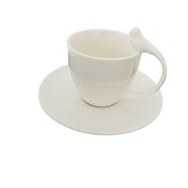 Jogo de xícaras com pires porcelana Jogo de xícaras com pires porcelana