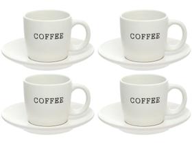 Jogo de Xícaras de Café 130ml Coffee Hauskraft Cremona 4 Peças