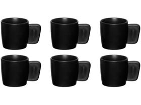 Jogo de Xícaras de Café 80ml Hauskraft Willow 6 Peças Jogo de Xícaras de Café 80ml Hauskraft Willow 6 Peças