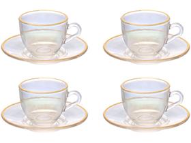 Jogo de Xícaras de Café 85ml Hauskraft Matte 4 Peças Jogo de Xícaras de Café 85ml Hauskraft Matte 4 Peças