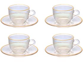 Jogo de Xícaras de Café 85ml Hauskraft Matte 4 Peças