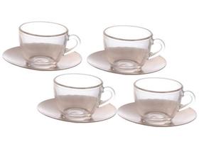 Jogo de Xícaras de Café 85ml Hauskraft Tiffany 4 Peças