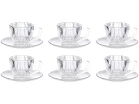 Jogo de Xícaras de Café 90ml Hauskraft Graffiato 6 Peças