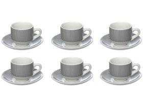 Jogo de Xícaras de Café 90ml Hauskraft Lisboa 6 Peças Jogo de Xícaras de Café 90ml Hauskraft Lisboa 6 Peças