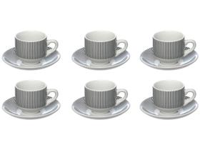 Jogo de Xícaras de Café 90ml Hauskraft Lisboa 6 Peças Jogo de Xícaras de Café 90ml Hauskraft Lisboa 6 Peças