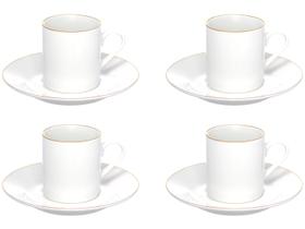 Jogo de Xícaras de Café 90ml Hauskraft Royal 4 Peças