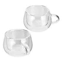 Jogo de Xícaras de Chá Parede Dupla 240ml 1815 - Class Home