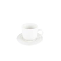 Jogo de xícaras de chá porcelana Wolff Grace 250ml 4 peças branco