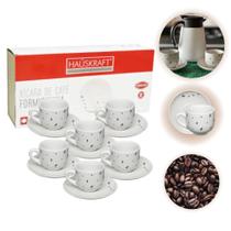 Jogo de xicaras formiguinhas 80ml porcelana Jogo de xicaras formiguinhas 80ml porcelana