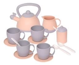 Jogo De Xícaras Infantil Chá Cafézinho Brinquedo Utensílios Jogo De Xícaras Infantil Chá Cafézinho Brinquedo Utensílios