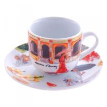 Jogo de xícaras para café caminho das índias