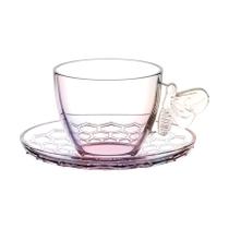 Jogo de Xicaras para Chá 4 Peças 200ml Bee Furta cor em Vidro Haüskraft