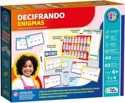 Jogo Decifrando Enigmas - Pais e Filhos Jogo Decifrando Enigmas - Pais e Filhos