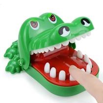 Jogo Dente Mini Crocodilo Morde Dedo Jacaré Dentista