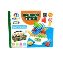 Jogo Desafio Balança Tetris - 16 peças