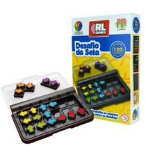 Jogo Desafio Das Setas 120 Desafios Inteligente Lógica Gênio