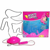 Jogo Desafio do Choque com Luz e Som Sereia Brinquedo Coordenação Motora