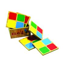 Jogo Desafio Elo 4 Brinquedo Educativo e Pedagógico em MDF